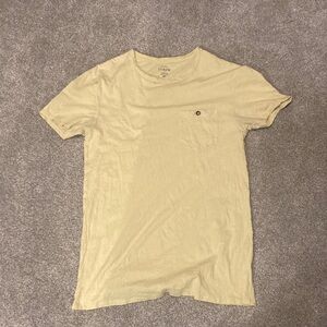 J. Crew banana yellow Short Sleeve Tee
